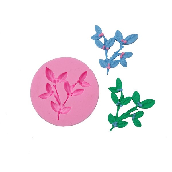 Khuôn Silicon - Lá - Dây Lá Nhỏ 5cm