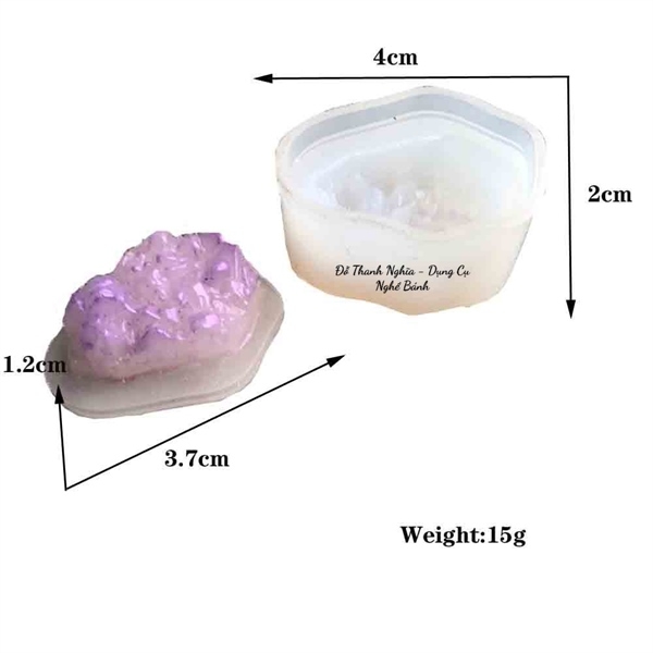 Khuôn Silicon - Ngọn Núi - Tảng Băng Núi Bộ 5 Mẫu 2