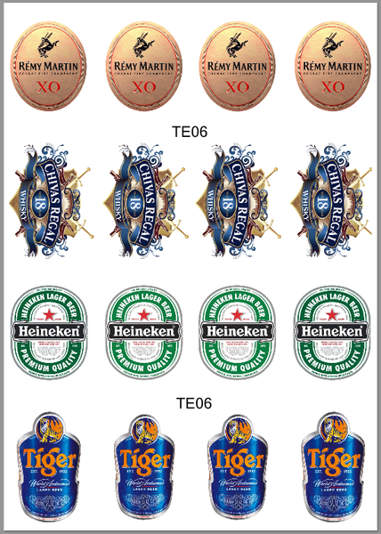 Tem Logo Bia - Trang Trí - TE06