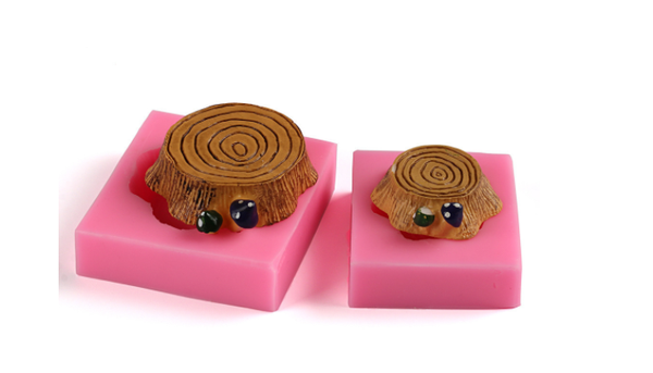 Khuôn Silicon - Gốc Cây Set 2