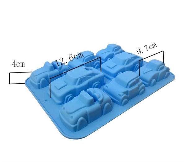 Khuôn Silicon - Xe Cộ - Xe Hơi Đua 8c