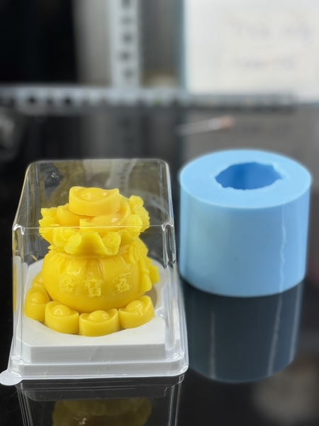 Khuôn Silicon - Hủ Vàng - 7.6cm SL150