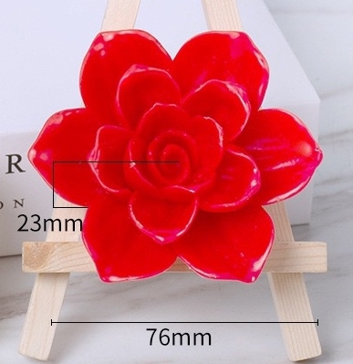 Khuôn Silicon - Hoa Cúc - Cánh Thẳng - 7.6cm