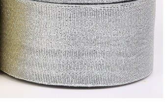 Ruy Băng Trang Trí - Thường - 4cm- nhũ bạc 19k