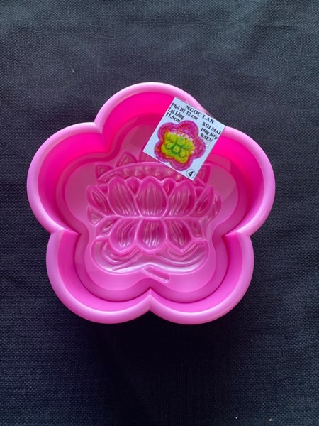 Khuôn Ấn Xôi - Mai 5 Cánh NL - 12cm - Hoa Sen