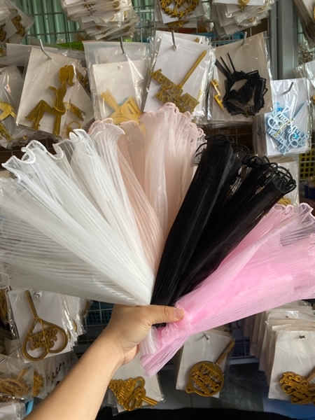 Cuộn Voan - Viền Trơn-28cm Dài 3m6 - Voan Đen Trơn