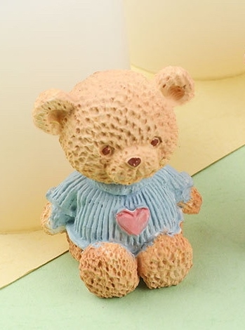 Khuôn Silicon - Động Vật - Gấu Tim #1