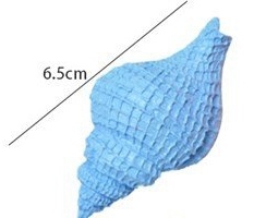 Khuôn Silicon - Sinh Vật Biển TH - Ốc Biển 6.5cm
