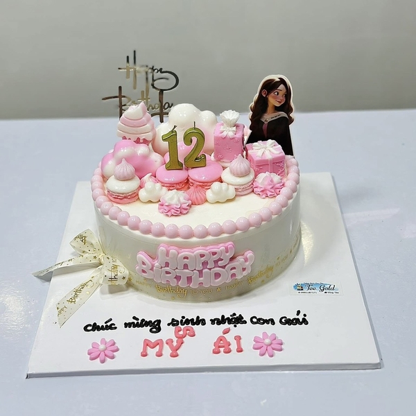 Khuôn Silicon - Chữ Happy - Nghiêng Kiểu
