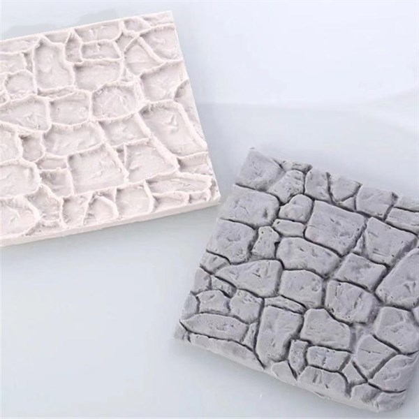 Khuôn Silicon - Viền Mảng Họa Tiết - Vân Đá 10x10cm