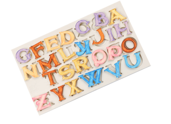 Khuôn Silicon - Chữ Cái IN - #3 - 2cm