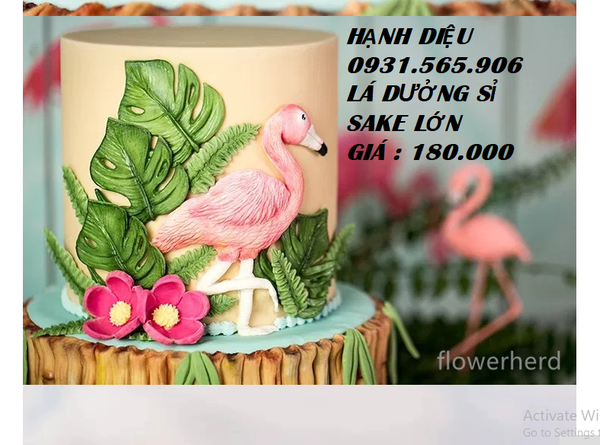 Khuôn Silicon - Lá Sake - Rừng - SLA - Vĩ 5c - Dương Sỉ