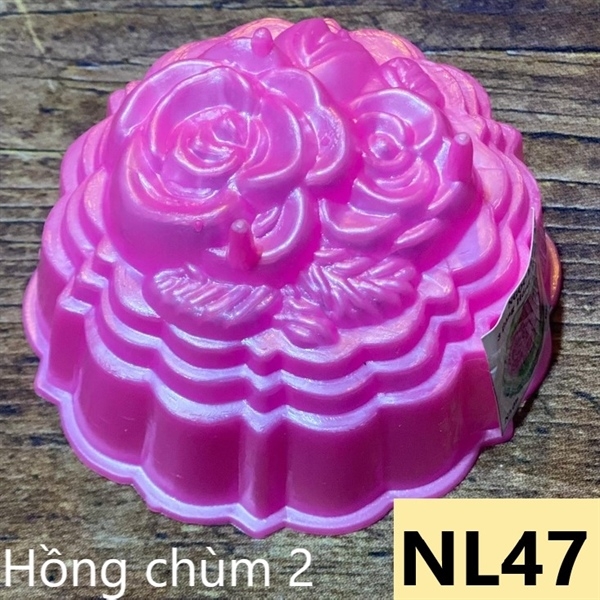 Khuôn Nhựa RCNL - NL47 - Hồng Chùm 2 Lá