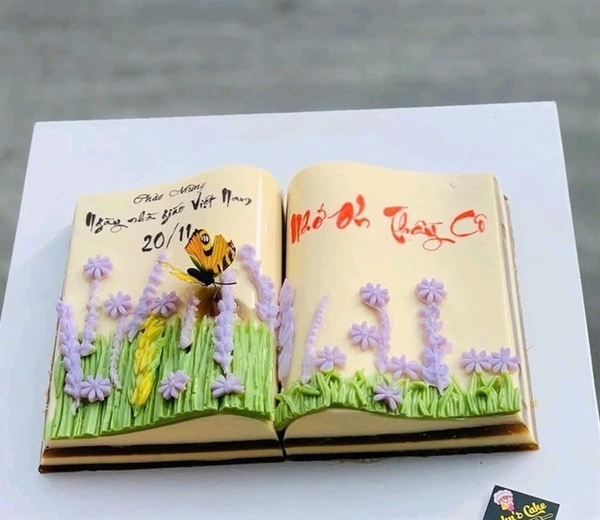 Khuôn Silicon - Viền Thành Cỏ Hoa Lavender