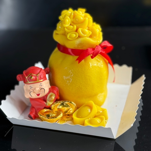 Khuôn Silicon Túi Vàng Hủ Vàng To 12.5cm Mã C160