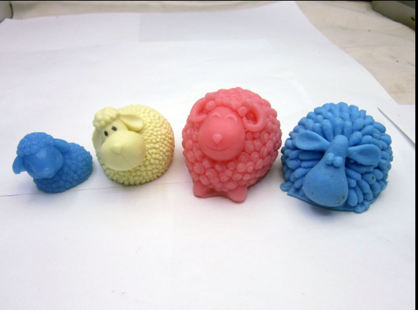 Khuôn Silicon - Động Vật - Cừu - Tai Xoắn