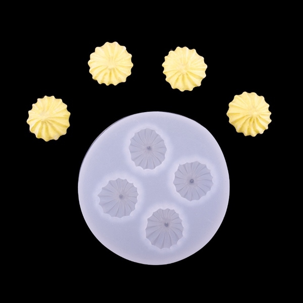 Khuôn Silicon - Hoa Thị - Sò Xoắn 4c - 2cm