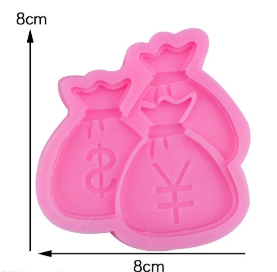 Khuôn Silicon - Tết Túi Tiền $ - TÚI TIỀN $