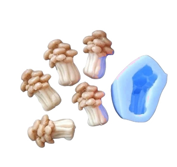 Khuôn Silicon - Rau Củ - Nấm 5cm