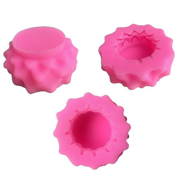 Khuôn Silicon - Đế Sen Thái Tầng Tia 9.5cm
