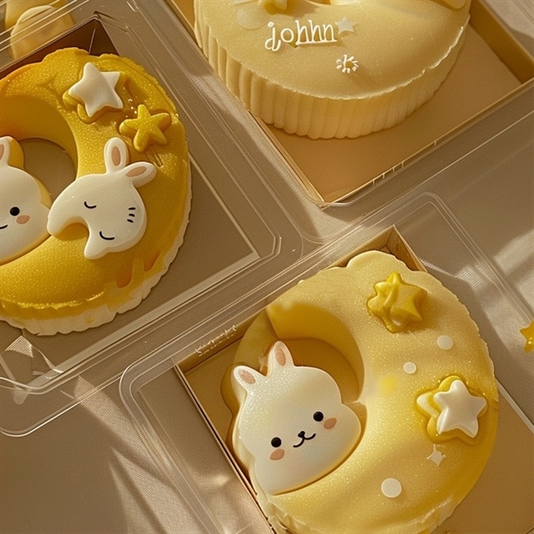 Khuôn Silicon - Động Vật - Con Thỏ 6 Sao
