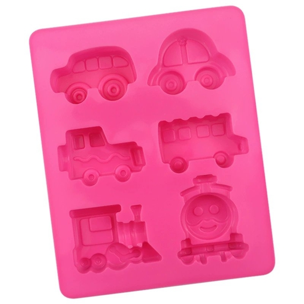 Khuôn Silicon - Xe Cộ - Tàu Bus Hơi 6c