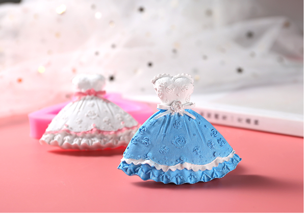 Khuôn Silicon - Quần Áo - Đầm Cúp Ngực