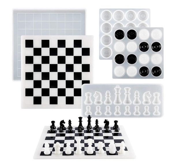 Khuôn Silicon - Cờ Vua - Cờ Tròn