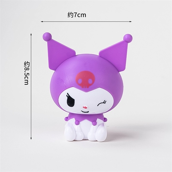 Con Mèo Nhựa - PKD - MELODY-KUROMI tím to