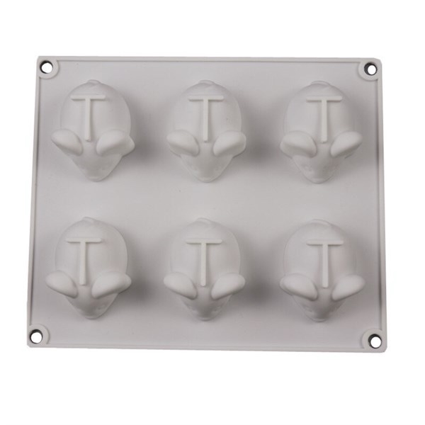 Khuôn Silicon - Động Vật - Chuột Nằm Vĩ 6c 6cm