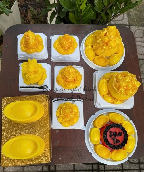 Hộp Nhựa - Thỏi Vàng 2c - 10cm