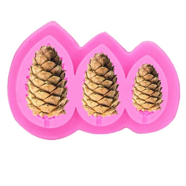 Khuôn Silicon - Noel - Quả Thông - TH 3c