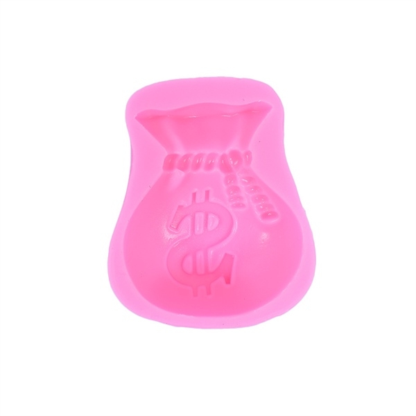Khuôn Silicon - Tết Túi Tiền $- kích thước 11*9*3.3cm - Túi Vàng Chữ $