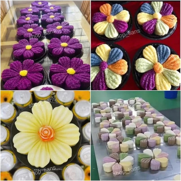 Khuôn Silicon - Đế - Tim Mâm Cúng - Tim Sọc