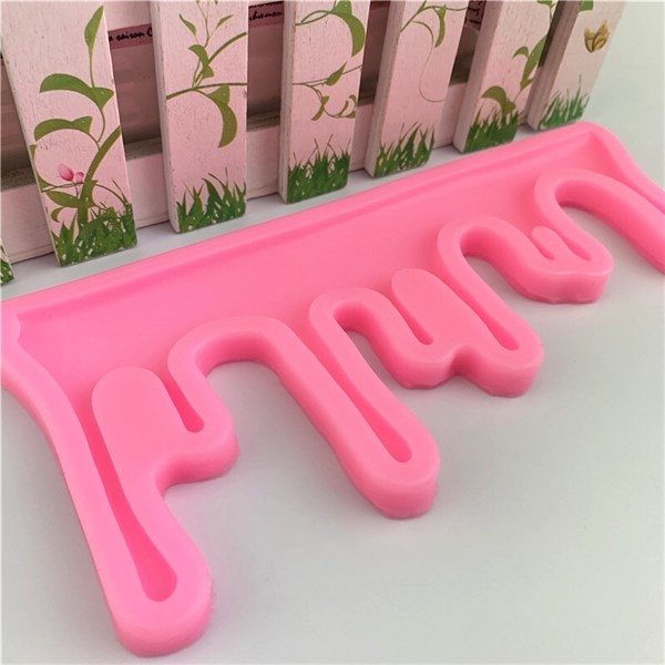 Khuôn Silicon - Viền Chuỗi Họa Tiết - Tan Chảy 17x8cm