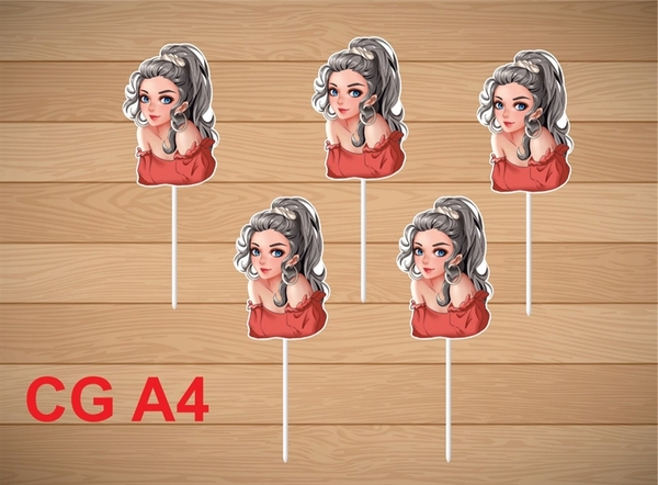 PKC -Phụ Kiện Cắm Cô Gái Phụ Nữ - Cô Gái A4