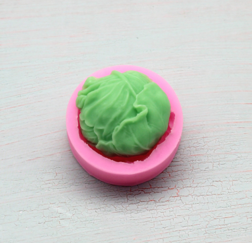 Khuôn Silicon - Rau Củ - Bắp Cải Tròn 1c