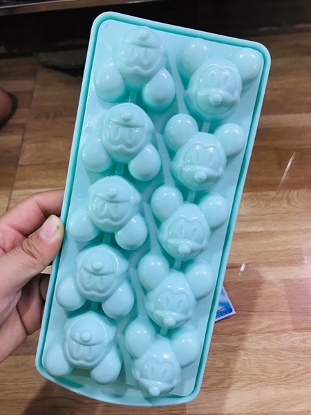 Khay Đá Nhựa VT - KD34 - 10c - Mặt Chuột Mickey
