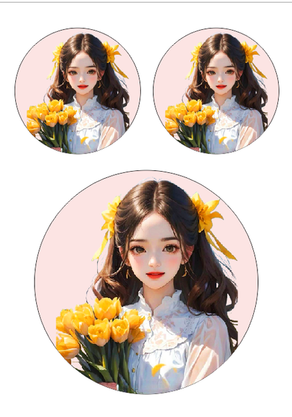 Decal Chủ Đề Phụ Nữ - DPN-G03