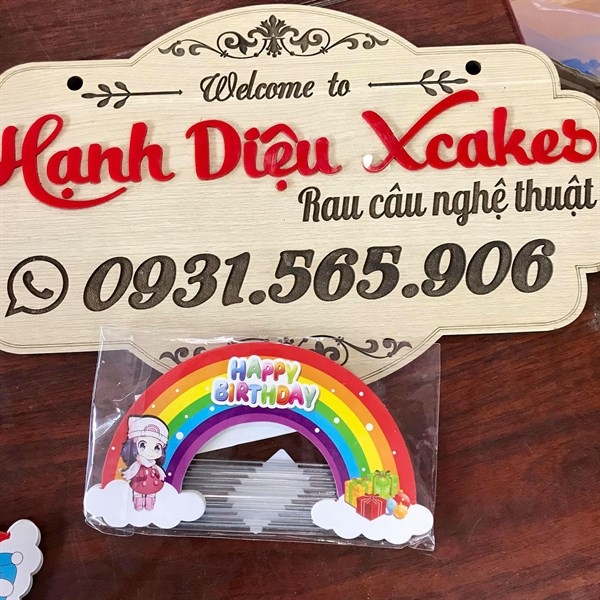 Que Cắm Cầu Vòng 3 Que