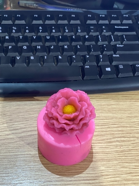 Khuôn Silicon - Hoa Mẫu Đơn M13 - hoa to 5cm