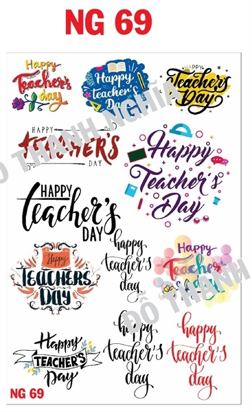 Decal Nhà Giáo 20/11 - DNG - DNG69
