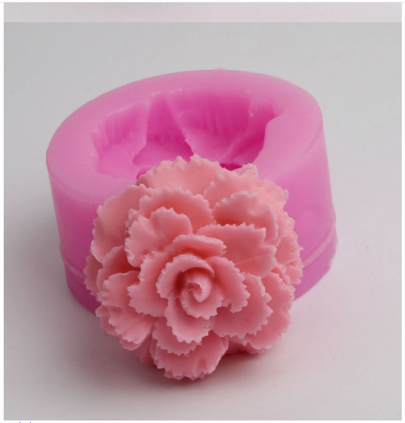 Khuôn Silicon - Hoa Cẩm Chướng - 6cm