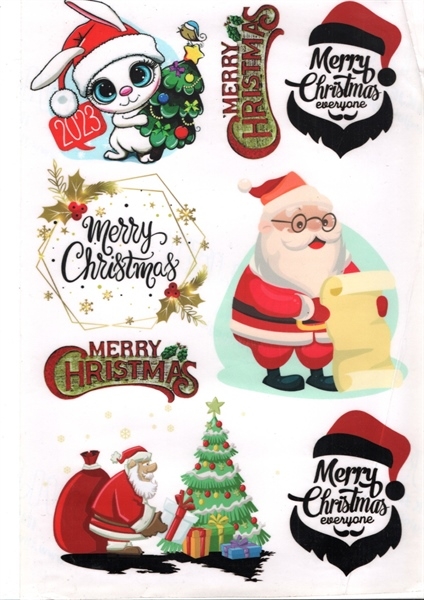 Decal Chủ Đề Hot - Vui Nhộn - DSN - DNOEL02