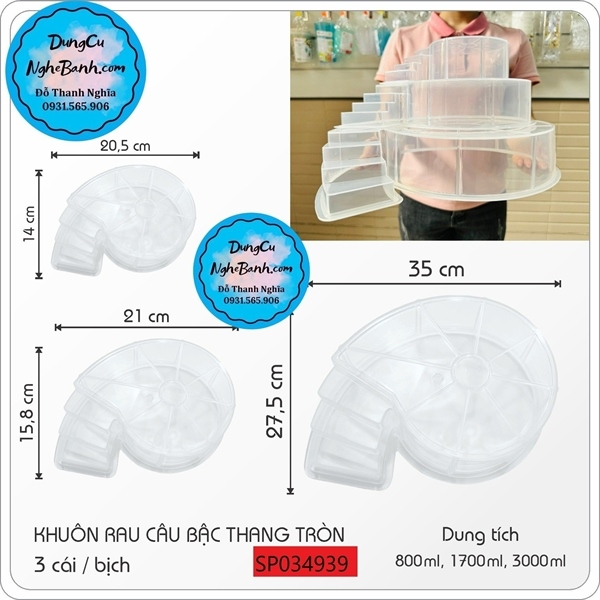 Khuôn Nhựa HPL - Bậc Thang Cầu Thang - RC03