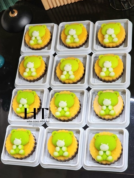 Khuôn Silicon - Động Vật - Gấu Teddy Tay