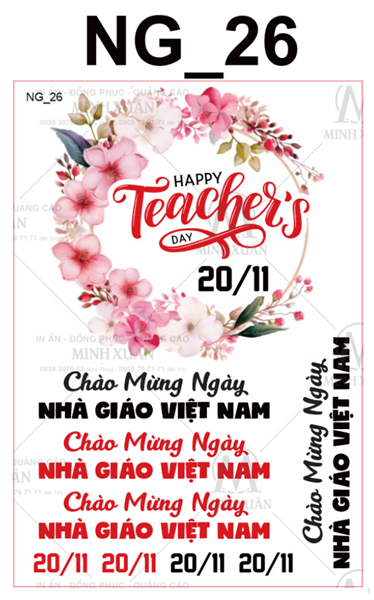Decal Nhà Giáo 20/11 - DNG - DNG26