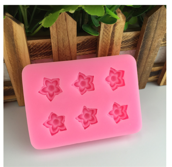 Khuôn Silicon - Hoa Cúc - Cánh Thẳng 6c 2T - 1.9cm