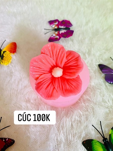 Khuôn Silicon - Hoa Cúc Xoay Panse P24 - 5.5cm