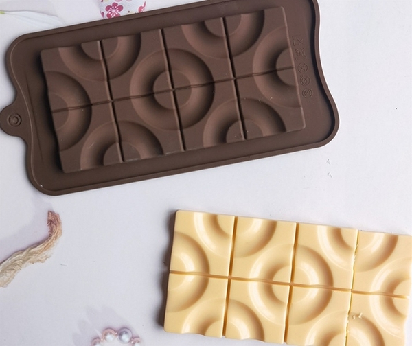 Khuôn Silicon - Viền VN - 17x8cm - VN16 - Viền Tròn To